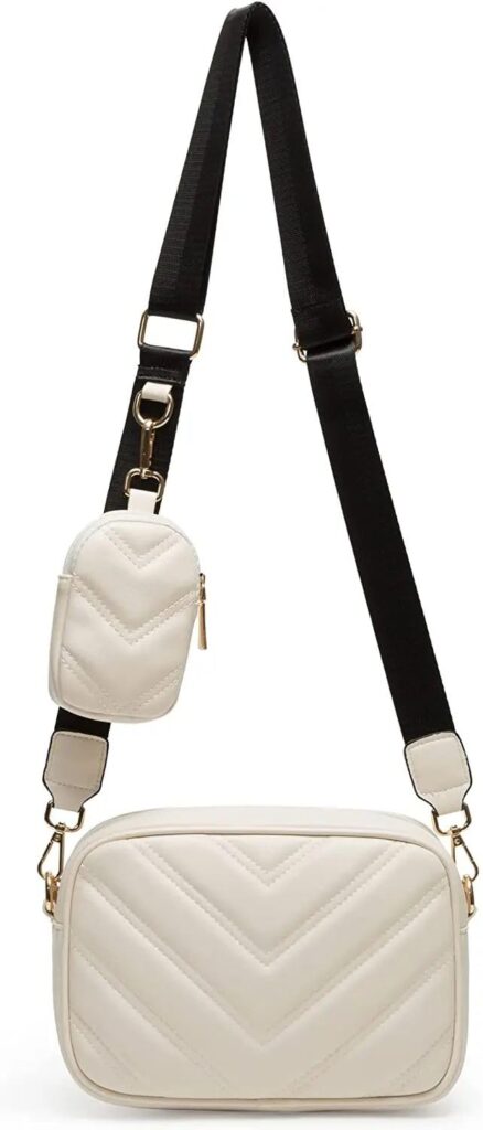 ADISA Women’s Girls Cross Body Sling Bag with Pouch