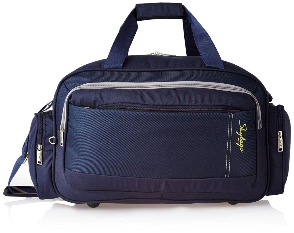 Skybags Cardiff Polyester 55 Cms Travel Duffle Bag (Blue)