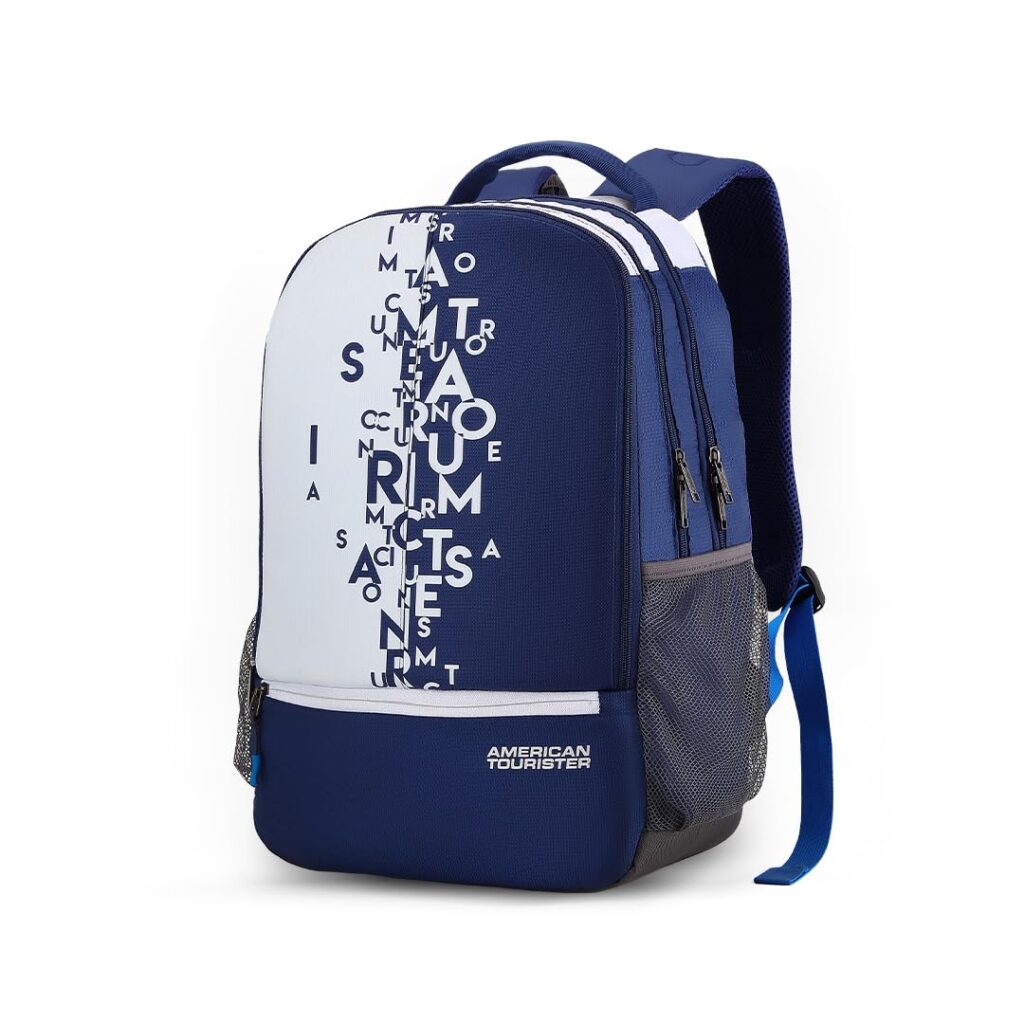 American Tourister 32 Ltrs Blue Casual Backpack (AMT FIZZ SCH BAG 02 – BLUE)