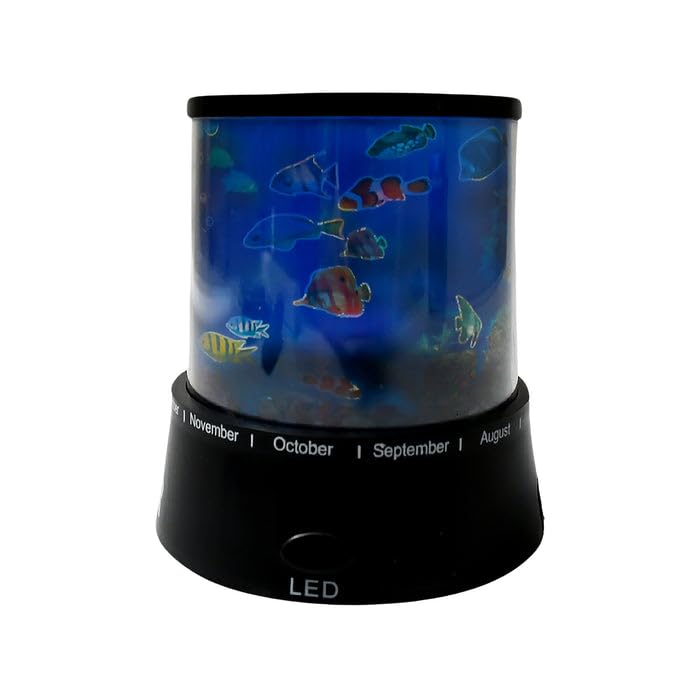 Oblivion LED Star Projector Night Light – Table Lamp with Music, Battery-Operated Light for Kid’s Bedroom, Home Decor & Ideal Romantic Gifts (Battery Not Included, Pack of 1